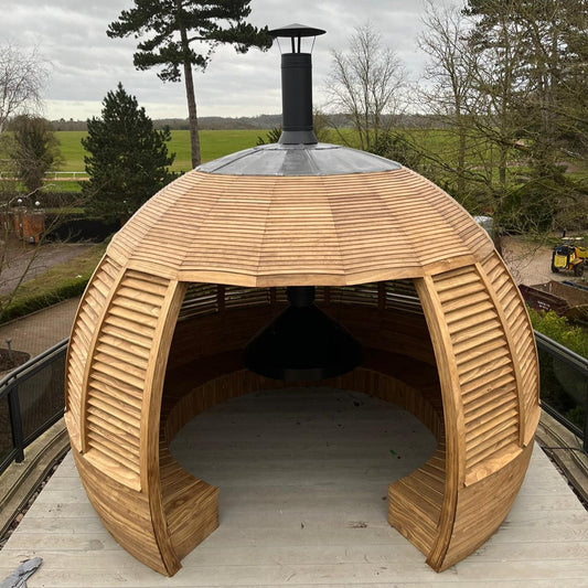 A Luxury install - The Louvered Editon Pod