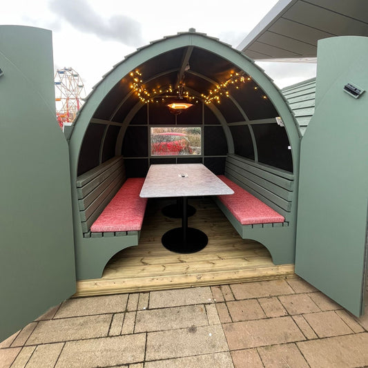 Ligna Pod Installation at Bill's Rushden Lakes